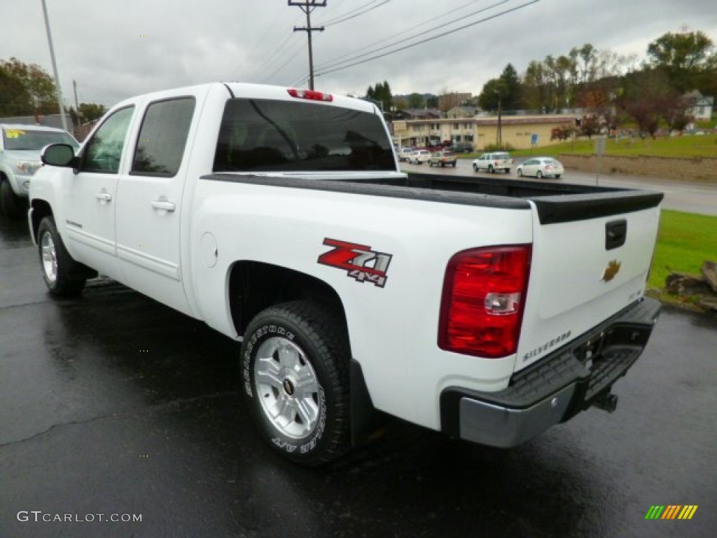 2013 Silverado 1500 LTZ Crew Cab 4x4 - Summit White / Ebony photo #5