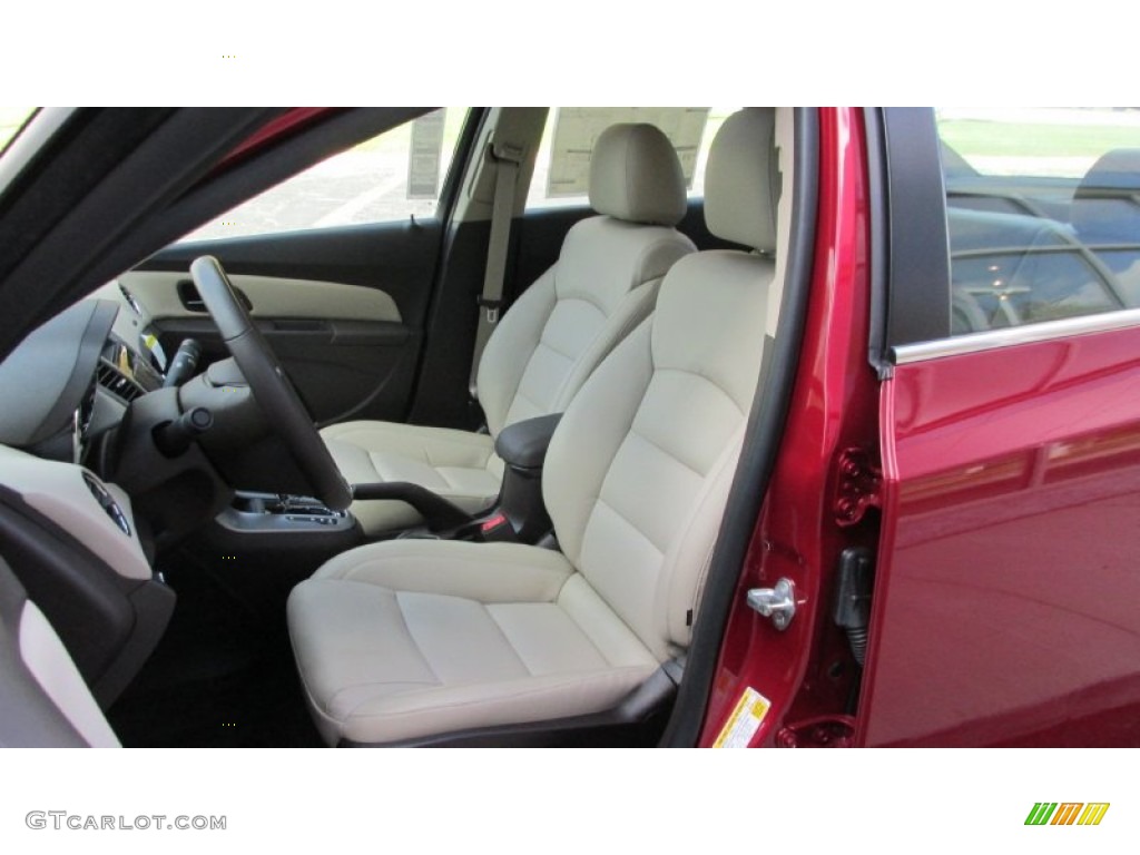 2014 Cruze Diesel - Crystal Red Tintcoat / Cocoa/Light Neutral photo #13