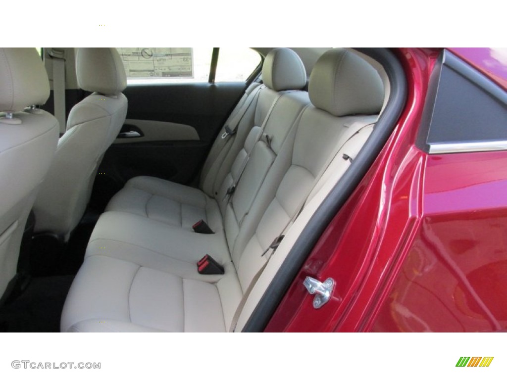 2014 Cruze Diesel - Crystal Red Tintcoat / Cocoa/Light Neutral photo #14