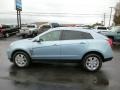 2014 Glacier Blue Metallic Cadillac SRX Luxury AWD  photo #4