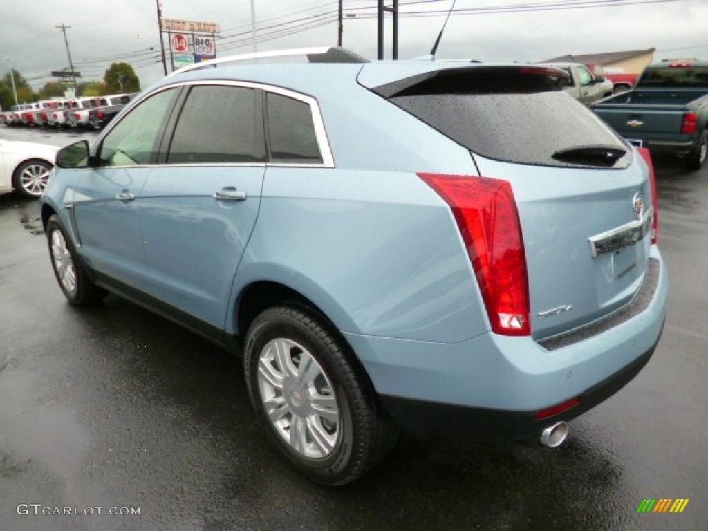 Glacier Blue Metallic 2014 Cadillac SRX Luxury AWD Exterior Photo #87147817