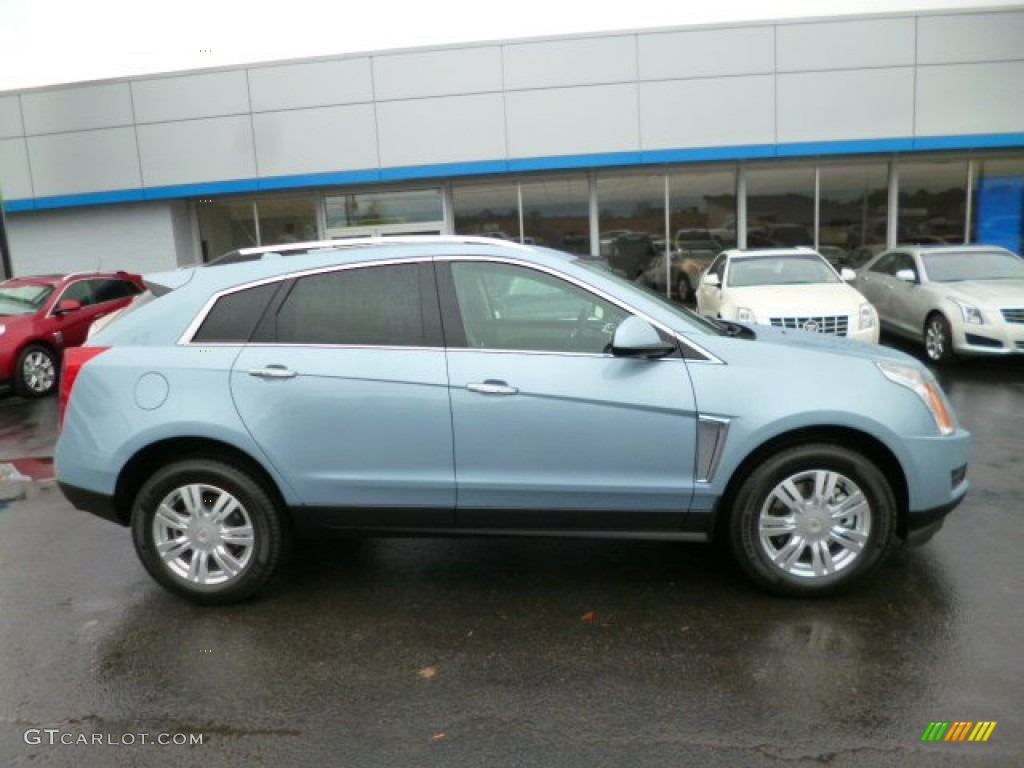 Glacier Blue Metallic 2014 Cadillac SRX Luxury AWD Exterior Photo #87147882