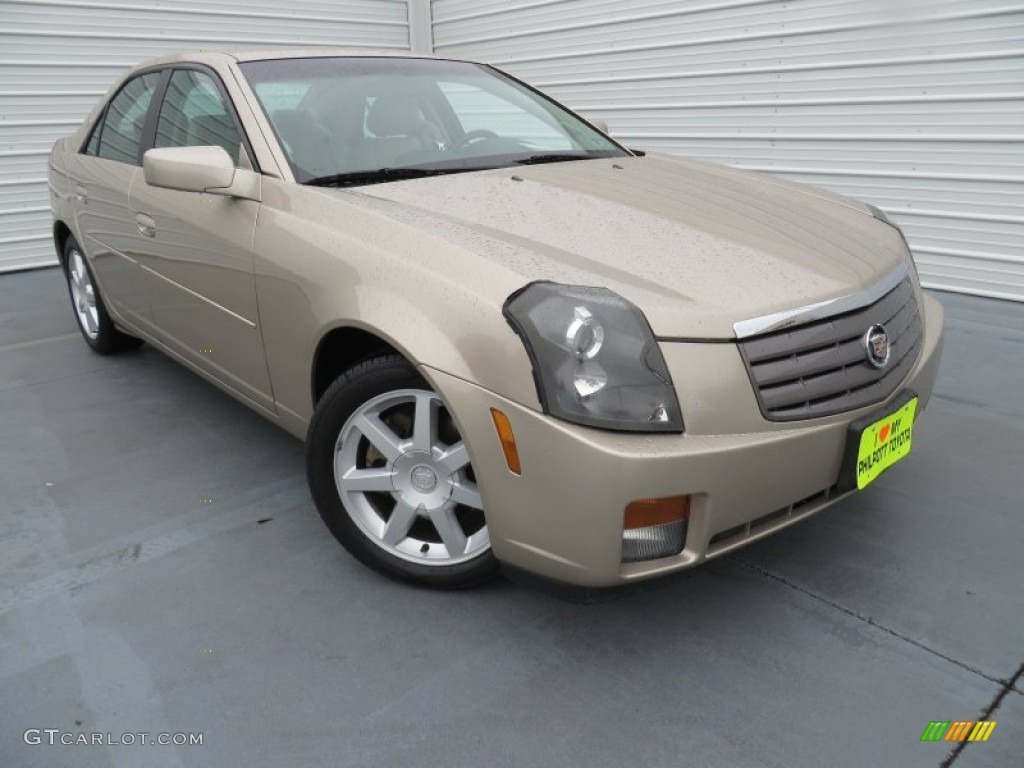 2005 CTS Sedan - Sand Storm / Light Neutral photo #1