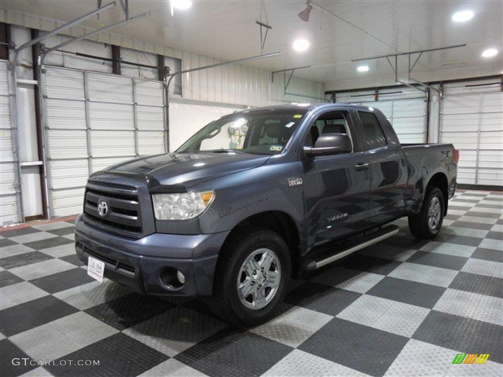 2010 Tundra SR5 Double Cab - Slate Gray Metallic / Graphite Gray photo #3