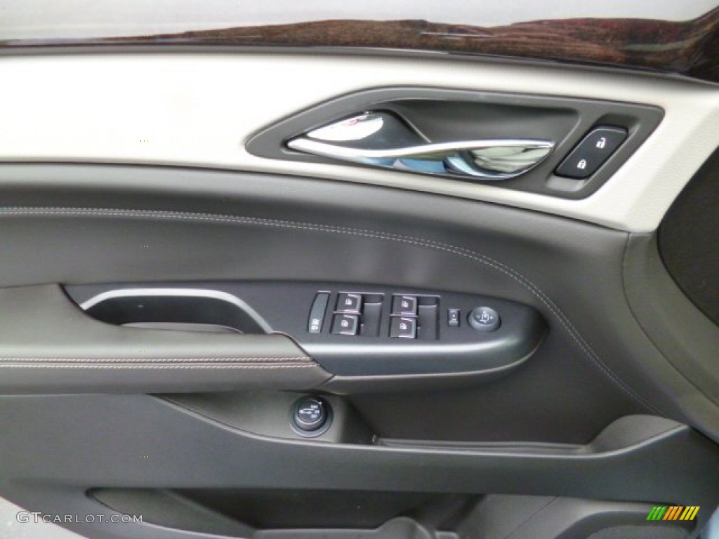 2014 SRX Luxury AWD - Glacier Blue Metallic / Light Titanium/Ebony photo #17