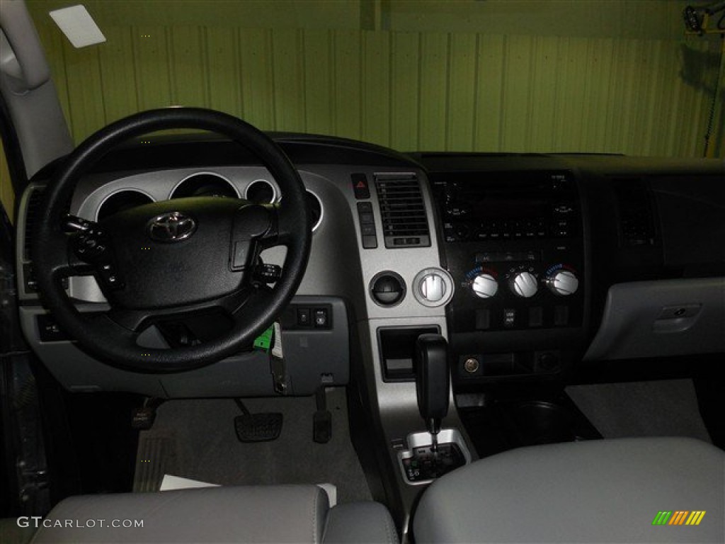 2010 Tundra SR5 Double Cab - Slate Gray Metallic / Graphite Gray photo #13