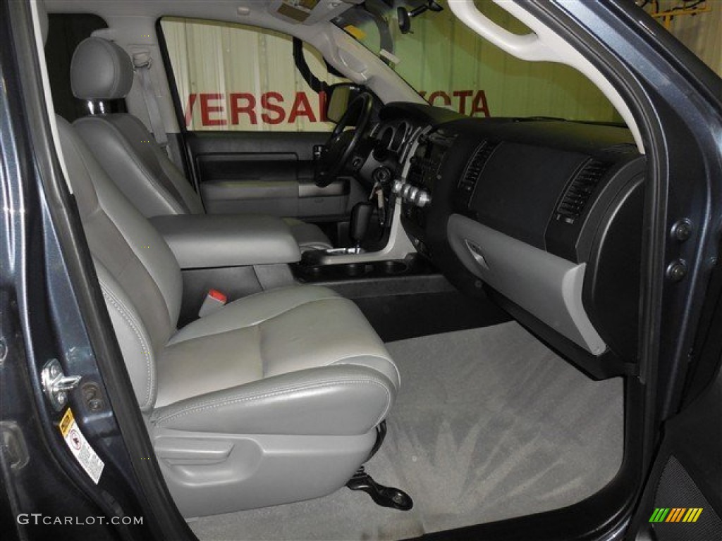 2010 Tundra SR5 Double Cab - Slate Gray Metallic / Graphite Gray photo #17