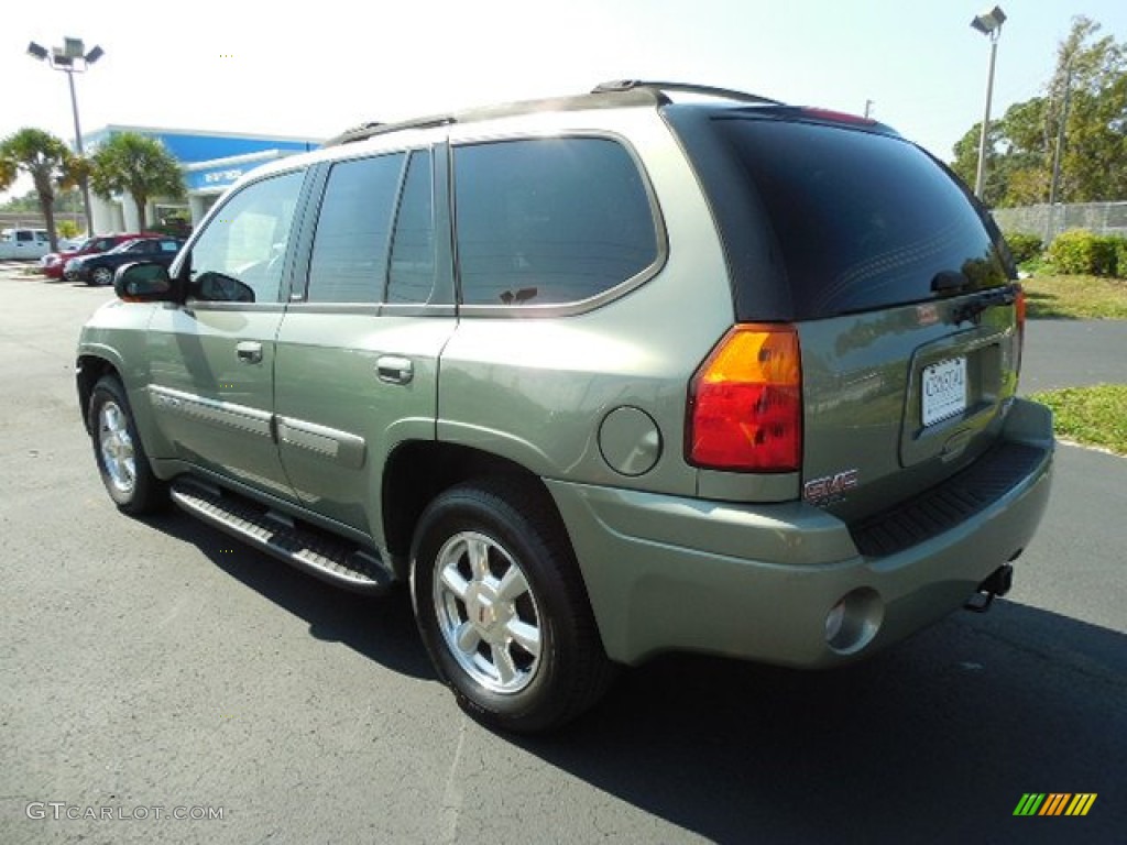 2004 Envoy SLT - Silver Green Metallic / Medium Pewter photo #3