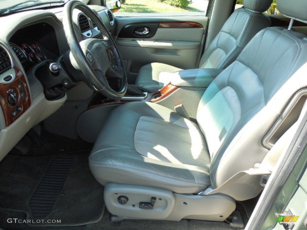 2004 Envoy SLT - Silver Green Metallic / Medium Pewter photo #4