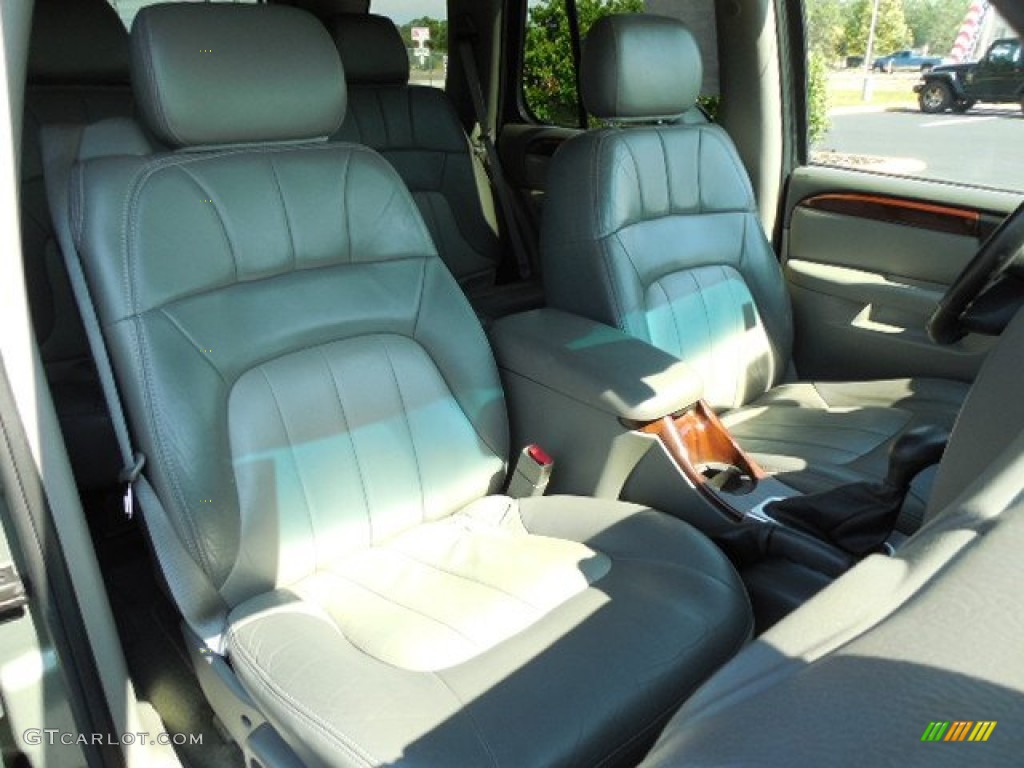 2004 Envoy SLT - Silver Green Metallic / Medium Pewter photo #13