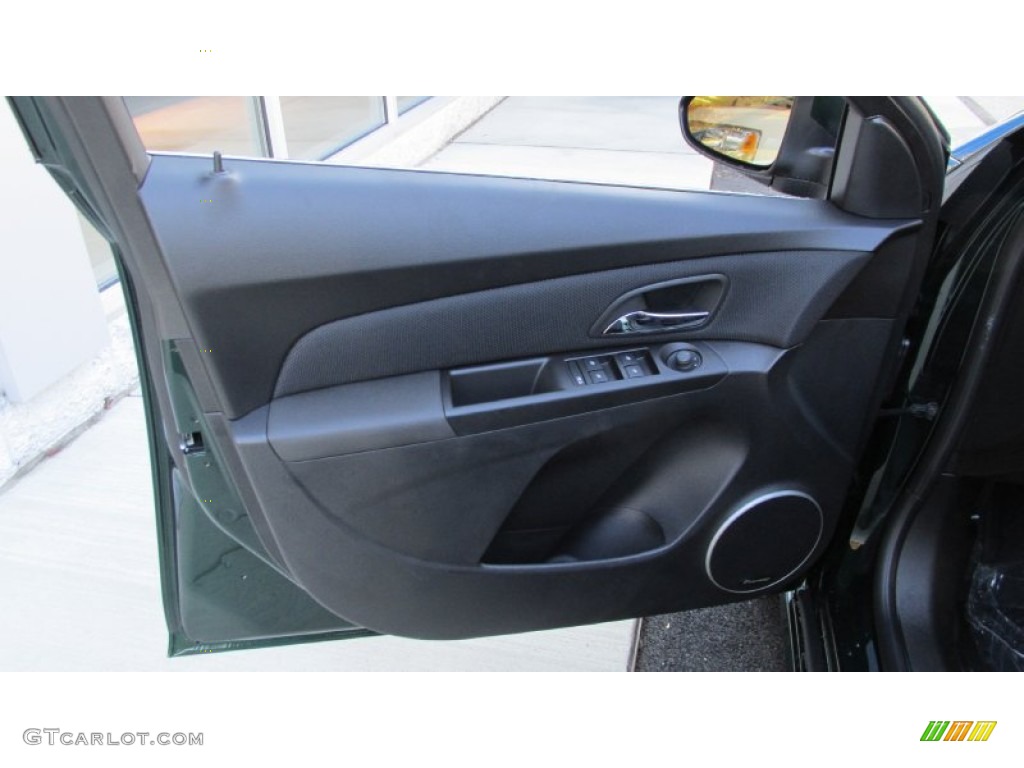 2014 Cruze LT - Rainforest Green Metallic / Jet Black photo #10
