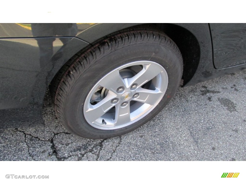 2014 Malibu LS - Ashen Gray Metallic / Jet Black photo #3