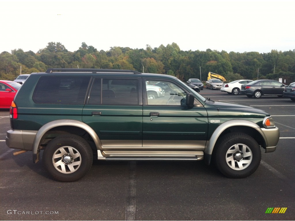 New Zealand Green Pearl 2001 Mitsubishi Montero Sport XLS Exterior Photo #87151560