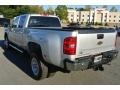 2011 Sheer Silver Metallic Chevrolet Silverado 3500HD LTZ Crew Cab 4x4  photo #4