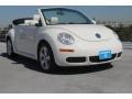Harvest Moon Beige 2007 Volkswagen New Beetle Triple White Convertible