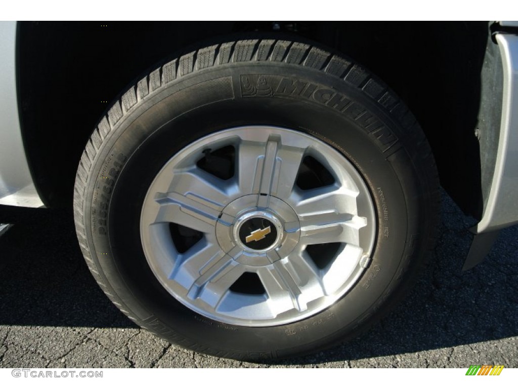 2011 Silverado 1500 LTZ Crew Cab 4x4 - Sheer Silver Metallic / Ebony photo #26