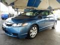 Atomic Blue Metallic - Civic LX Sedan Photo No. 3