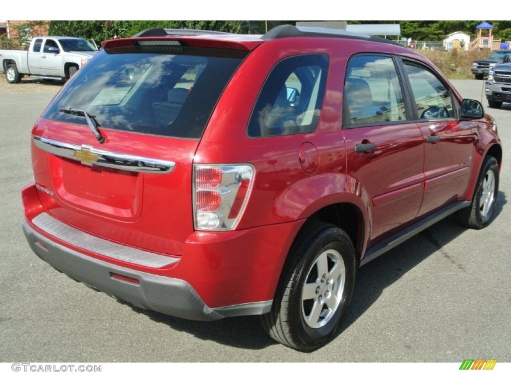 2006 Equinox LS - Salsa Red Metallic / Light Gray photo #5