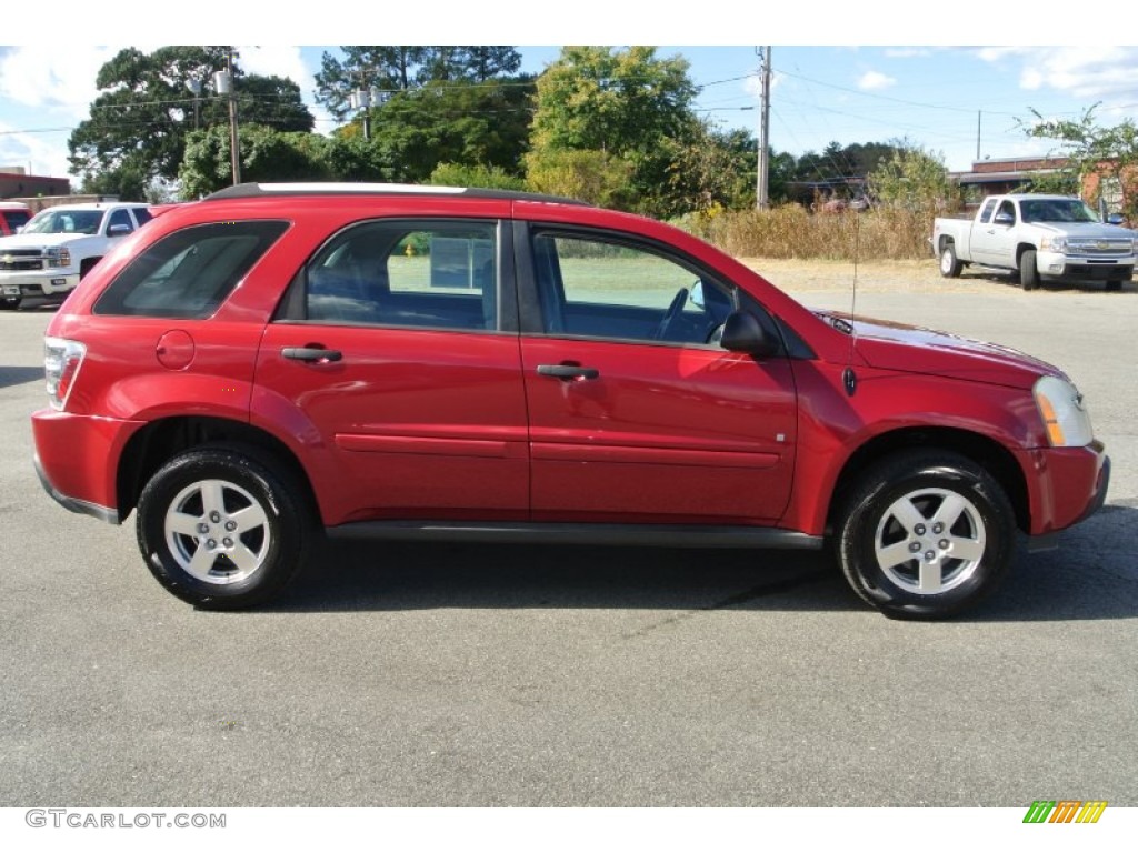 2006 Equinox LS - Salsa Red Metallic / Light Gray photo #6