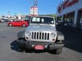 2011 Bright Silver Metallic Jeep Wrangler Unlimited Rubicon 4x4  photo #2