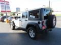 2011 Bright Silver Metallic Jeep Wrangler Unlimited Rubicon 4x4  photo #5