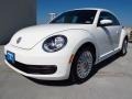 2014 Pure White Volkswagen Beetle 2.5L  photo #3