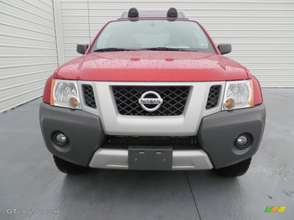 2011 Xterra Pro-4X 4x4 - Red Brick / Gray photo #9