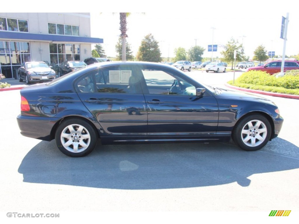 2003 3 Series 325i Sedan - Orient Blue Metallic / Beige photo #6