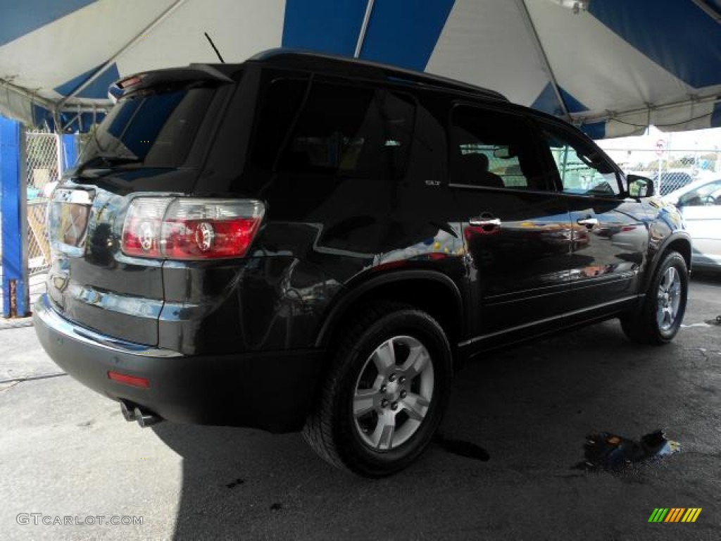 2007 Acadia SLT - Carbon Metallic / Ebony photo #4