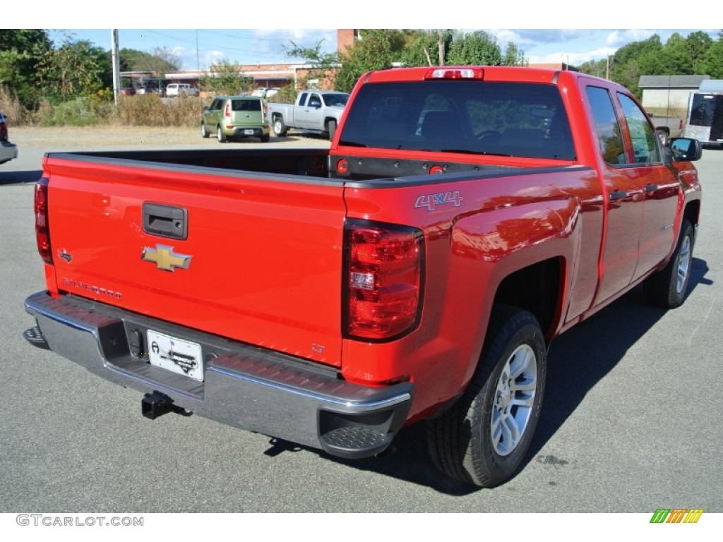 2014 Silverado 1500 LT Double Cab 4x4 - Victory Red / Jet Black photo #5