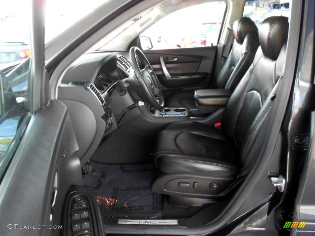 2007 Acadia SLT - Carbon Metallic / Ebony photo #8