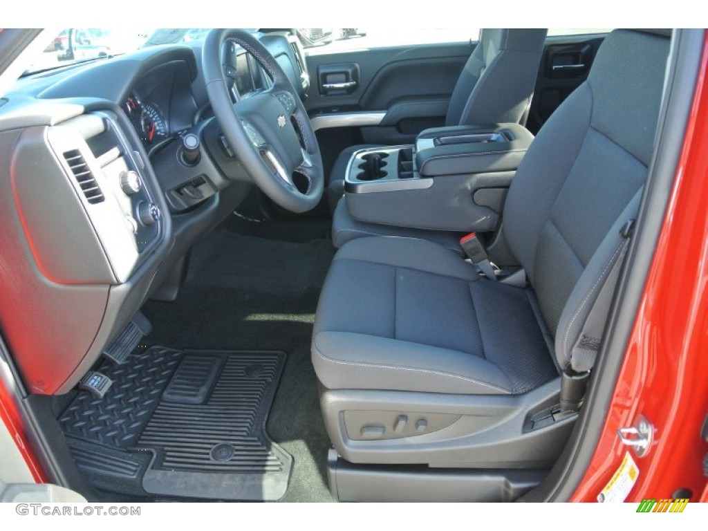 2014 Silverado 1500 LT Double Cab 4x4 - Victory Red / Jet Black photo #8