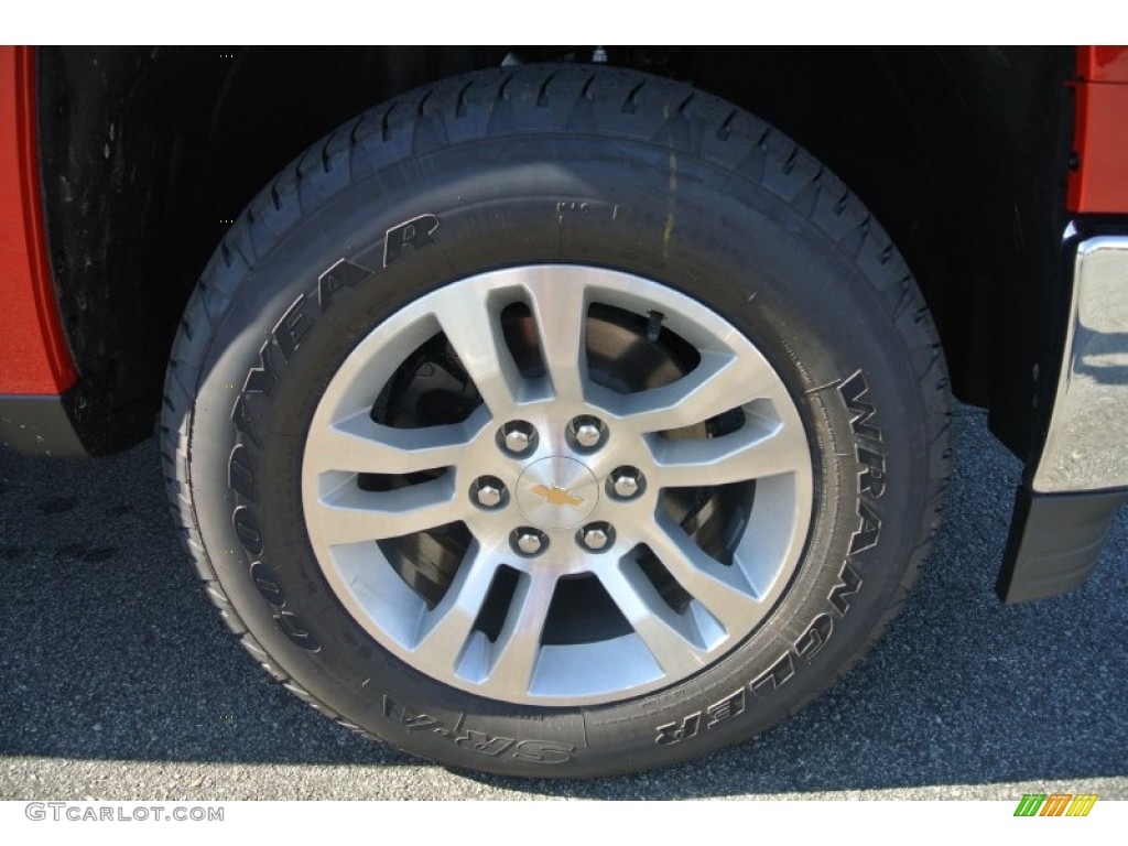 2014 Chevrolet Silverado 1500 LT Double Cab 4x4 Wheel Photo #87155763