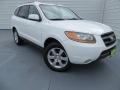 Powder White Pearl 2009 Hyundai Santa Fe SE