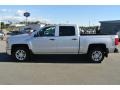 2014 Silver Ice Metallic Chevrolet Silverado 1500 LT Crew Cab 4x4  photo #3