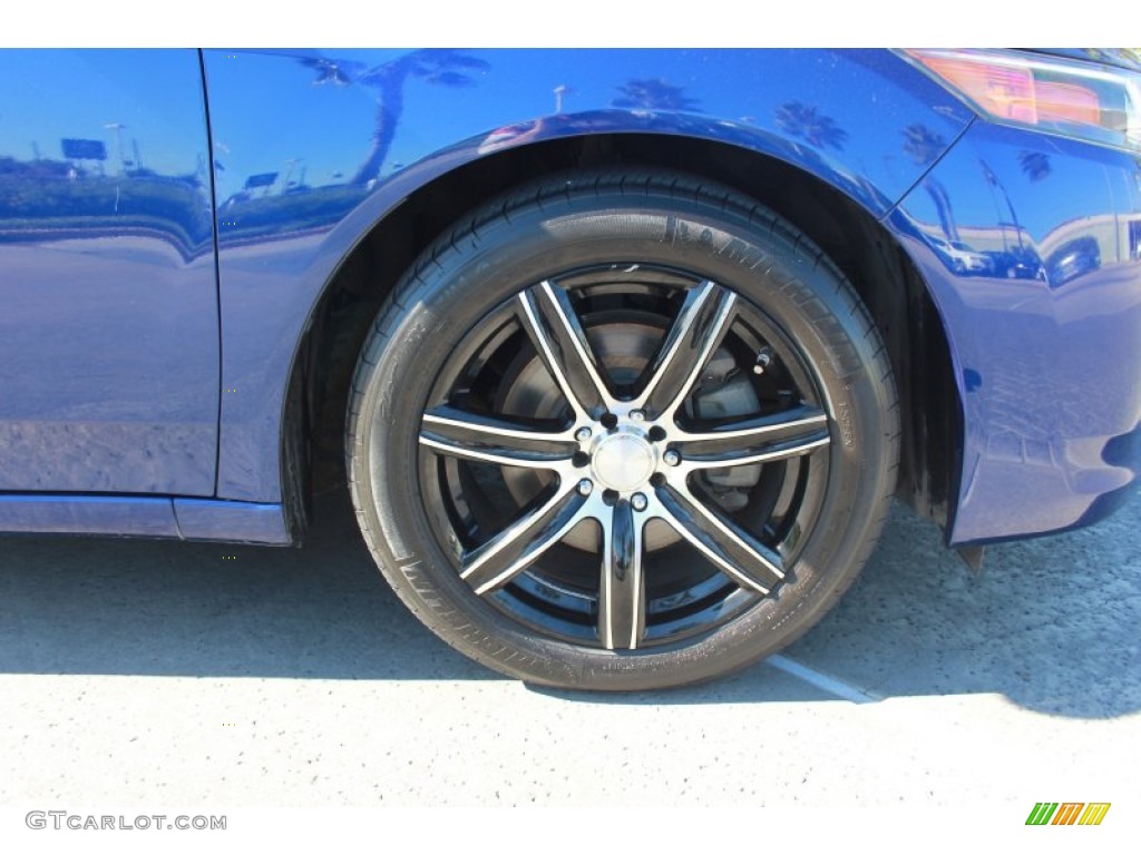 2009 TSX Sedan - Vortex Blue Pearl / Ebony photo #9