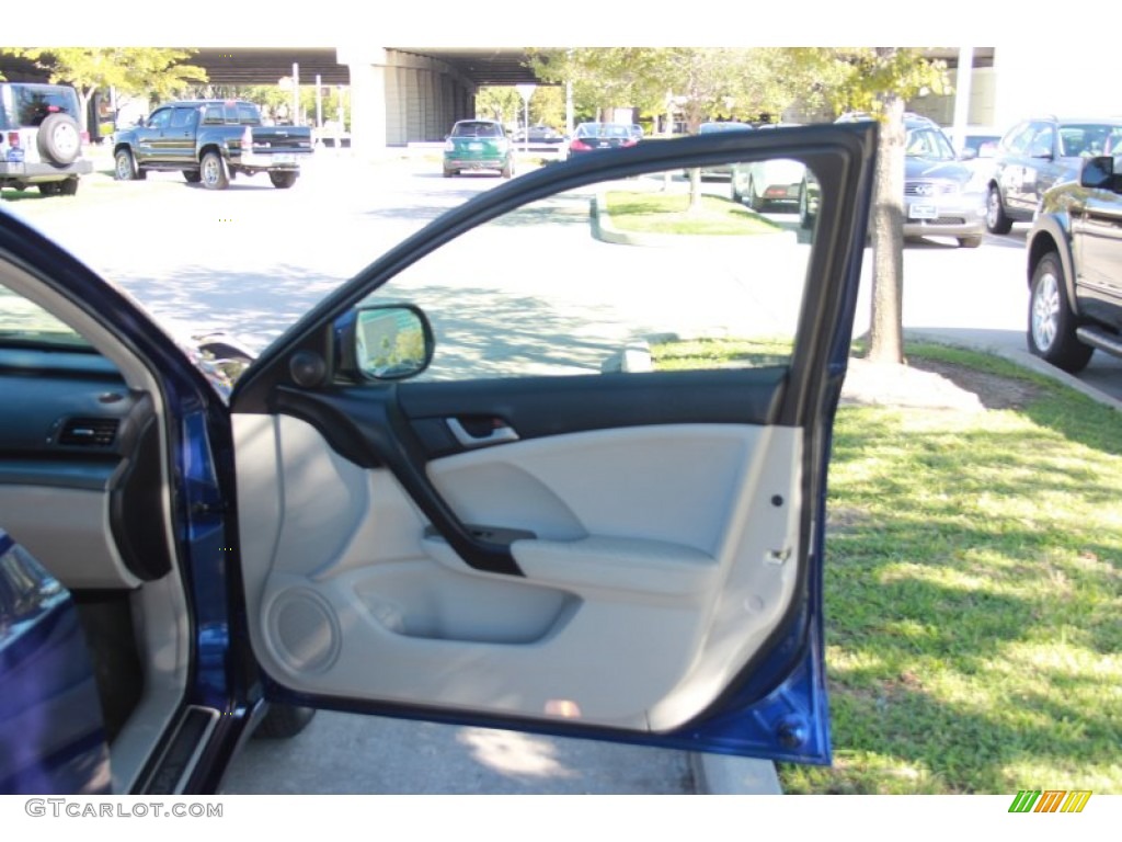 2009 TSX Sedan - Vortex Blue Pearl / Ebony photo #16