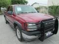 Sport Red Metallic 2005 Chevrolet Silverado 1500 LS Crew Cab 4x4