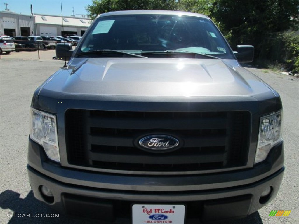 2010 F150 STX SuperCab - Sterling Grey Metallic / Medium Stone photo #2