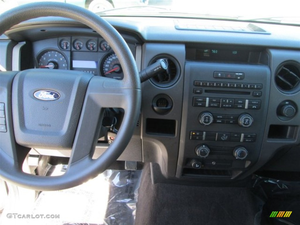 2010 F150 STX SuperCab - Sterling Grey Metallic / Medium Stone photo #12