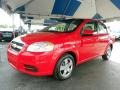 Victory Red - Aveo LT Sedan Photo No. 3