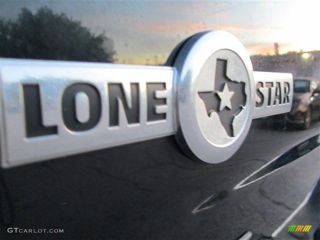 2010 Ram 1500 Lone Star Quad Cab - Brilliant Black Crystal Pearl / Dark Slate/Medium Graystone photo #6