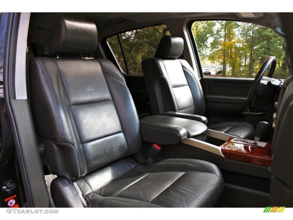 2006 QX 56 4WD - Liquid Onyx / Graphite photo #32