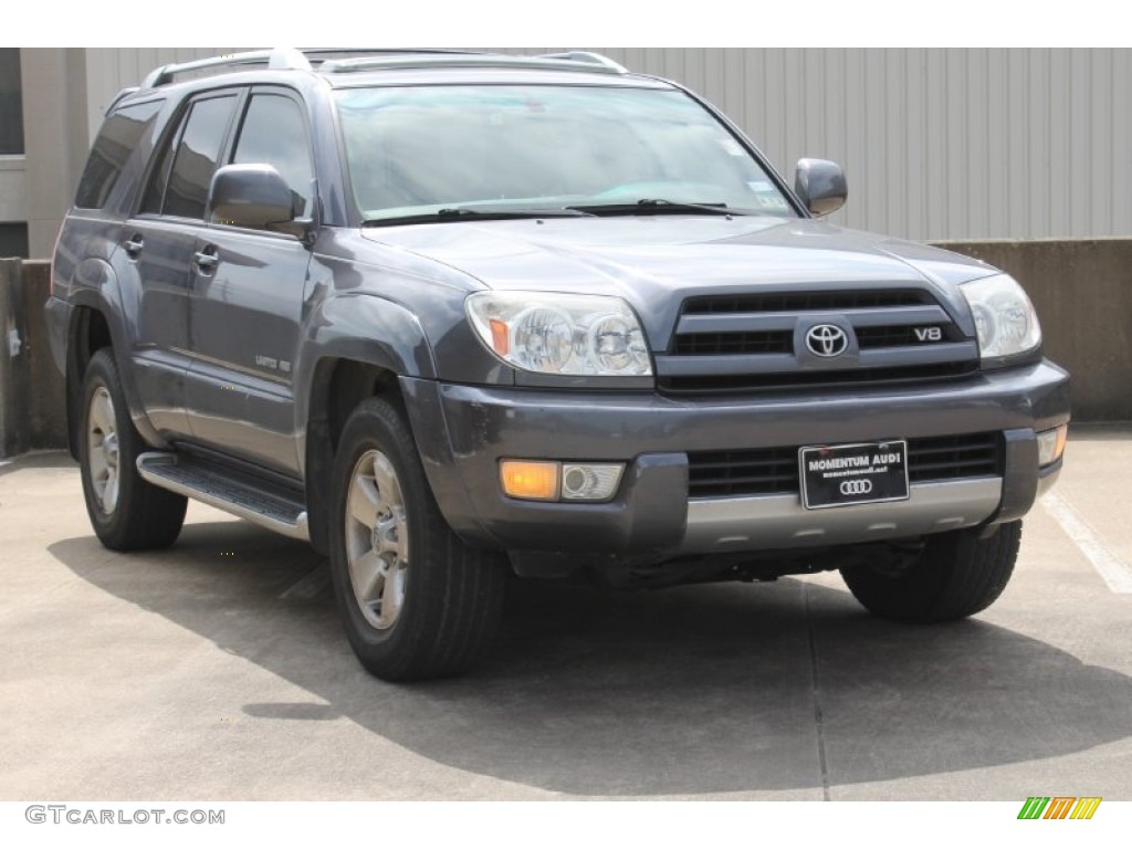 2003 4Runner Limited 4x4 - Galactic Gray Mica / Stone photo #1