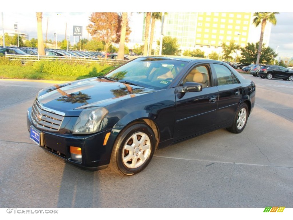 2005 CTS Sedan - Blue Chip / Light Neutral photo #2