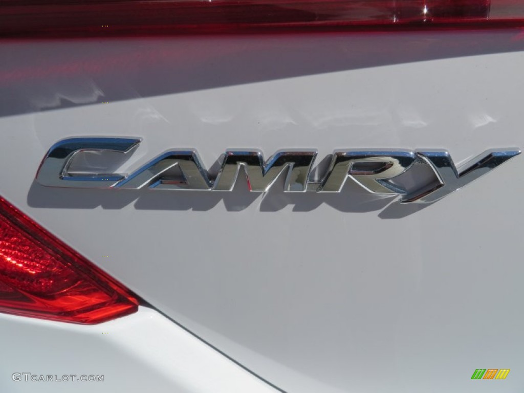 2014 Camry LE - Super White / Ash photo #13