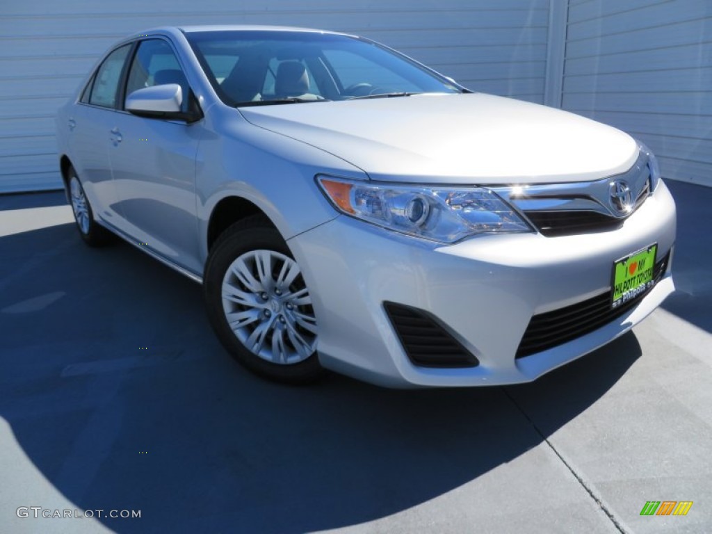 2014 Camry LE - Classic Silver Metallic / Ash photo #1