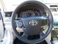 2014 Super White Toyota Camry LE  photo #28