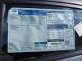 2014 Ford Fiesta SE Hatchback Window Sticker
