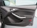 Charcoal Black 2014 Ford Focus SE Hatchback Door Panel